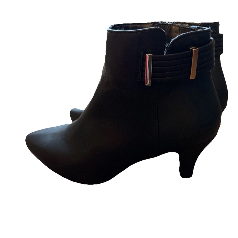 Comfortview Women's The Decima Bootie 8WW Extra Wide Width Boots 3' Heel